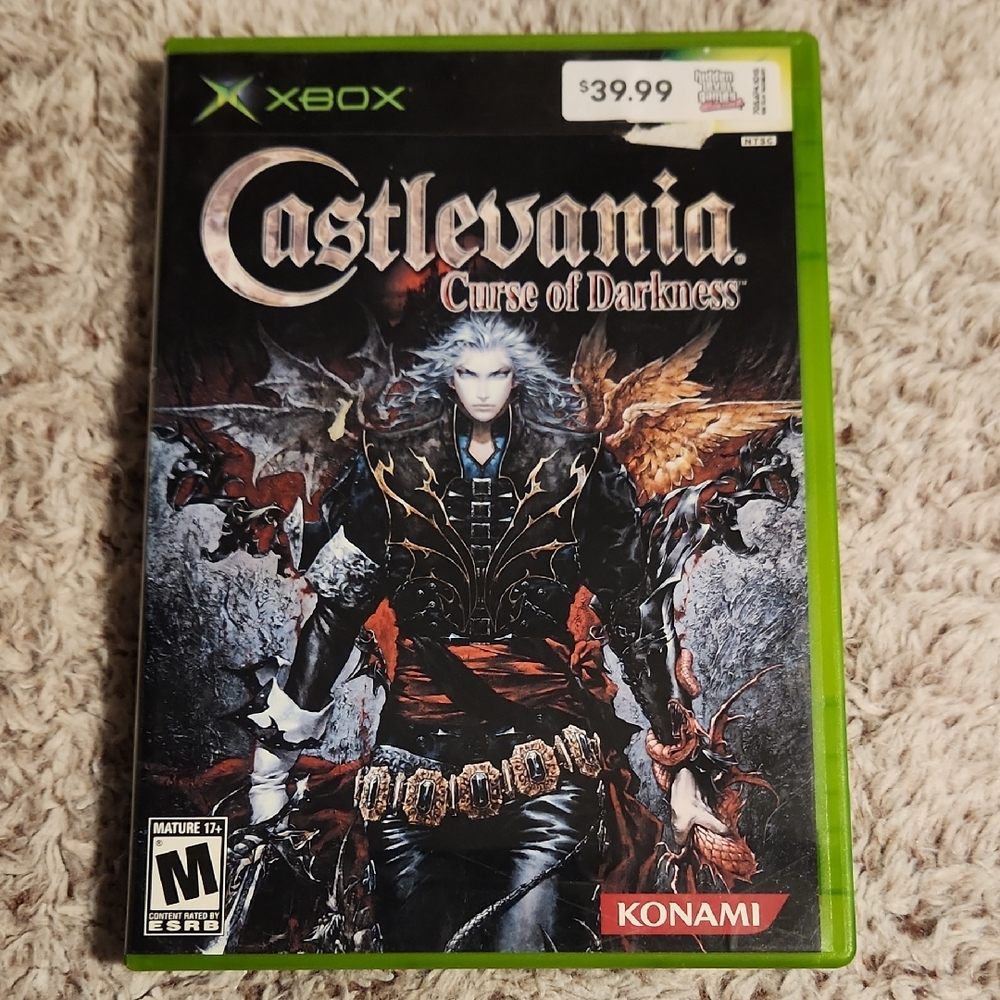 Castlevania: Curse of Darkness for Xbox - Green Case